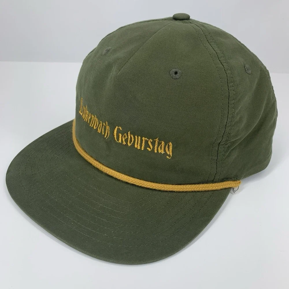 Lukenbach Geburstag REK 2023 Hat Women Green Snapback Richardson Baseball Cap